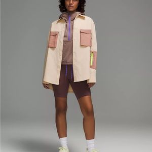 Lululemon Grid Fleece Hiking Overshirt women’s size 4